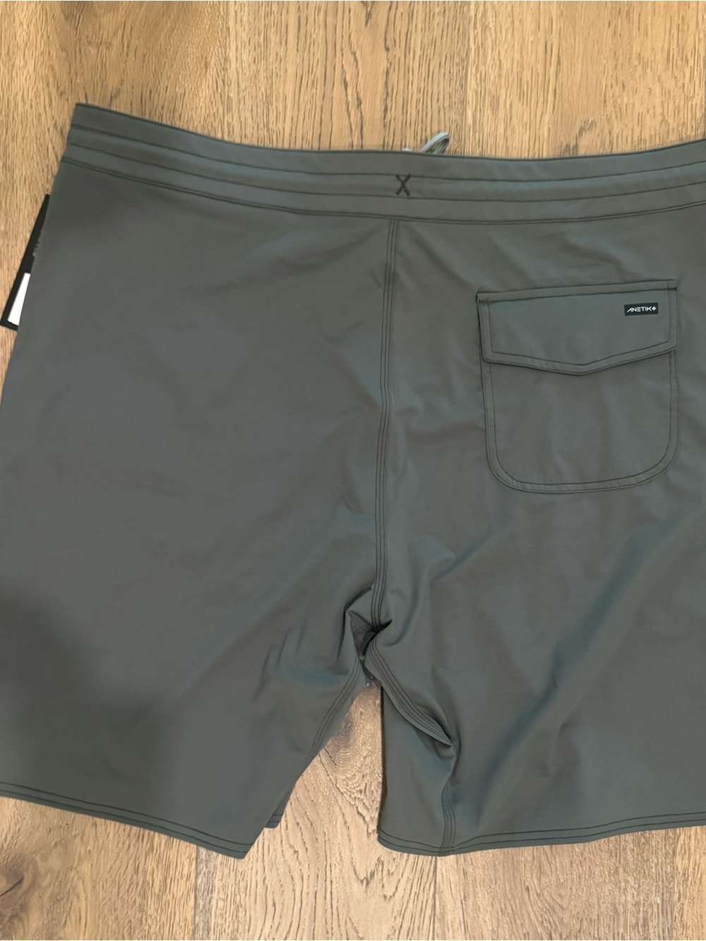 ANETIK Roam Tech Dark Olive Green Men's Hybrid Shorts size 38 $90 - Picture 11 of 13